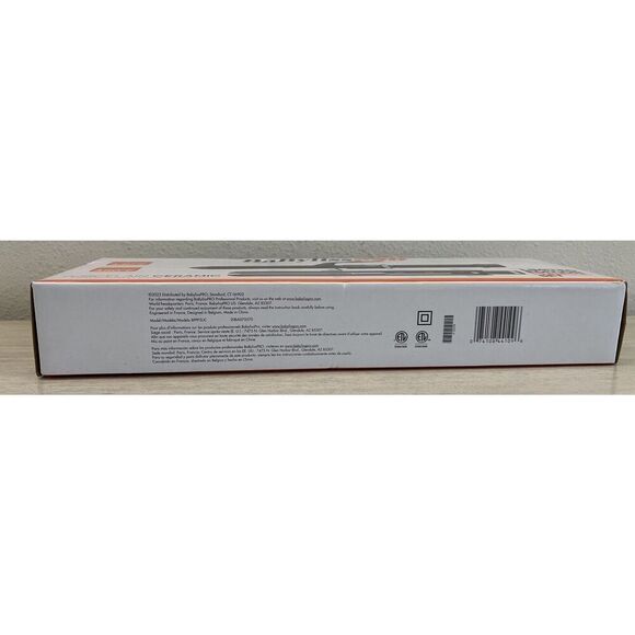 BaByliss PRO Porcelain Ceramic 1” Flat Straightener & 1” Spring Curling Iron SET - Picture 4 of 7